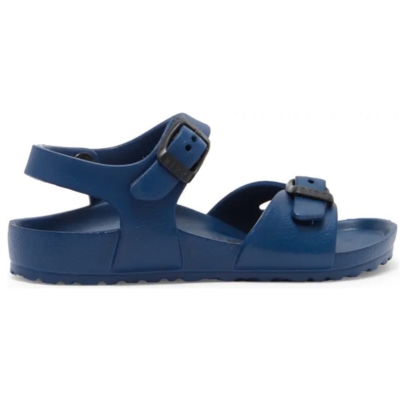 BIRKENSTOCK Rio Ankle Strap Sandal Navy Eva, Size 11-11.5US / 29EU - Picture 3 of 5